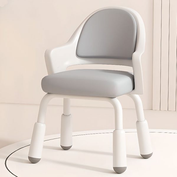 "Adjustable Height Children's Chair with Arms, Upholstered Chair(s), Legs"